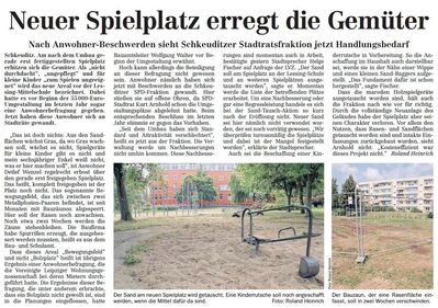 Bericht der Leipziger Volkszeitung, 26.07.2013